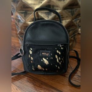 ROCAI Spain Leather Mini Backpack